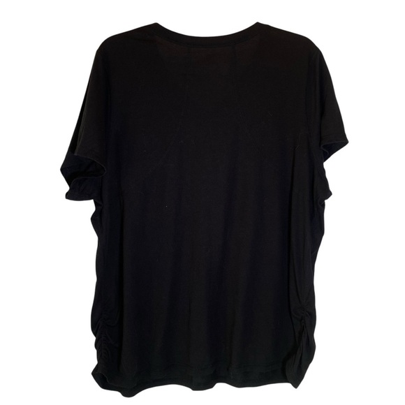 DANSKIN Now Women's Plus size 4x Black "Believe You Can" Graphic Inspire T-Shirt - Picture 5 of 6